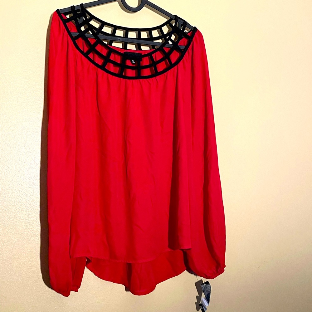 Long Sleeved Red Shirt